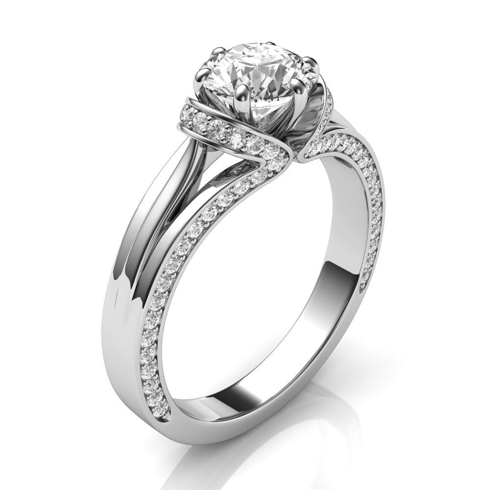 Neil Lane 14k Diamond Engagement Ring - Diamond Exchange USA